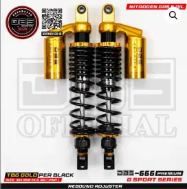 Shock tabung dbs premium 666 ukuran 365 untuk pcx 160 dan adv 160