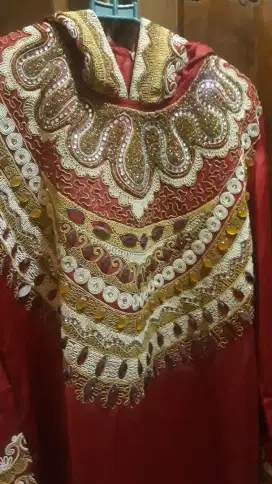 Jual baju gamis elegan masih baru