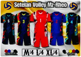 KAOS SETELAN VOLLY 1 SET ISI 12 STEL