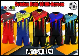 KAOS SETELAN SEPAKBOLA 1 SET ISI 18 STEL