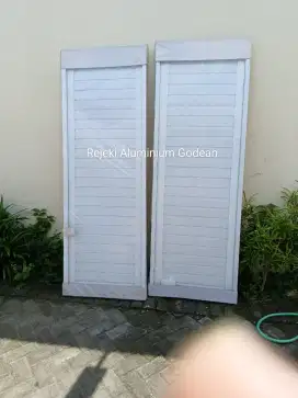 Pintu Aluminium Asli Kamar Mandi Tebal