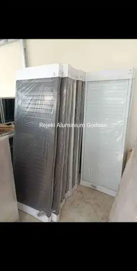 Pintu Aluminium Asli kamar mandi