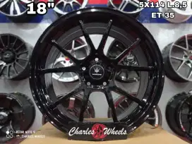 Velg mobil venom R18 innova terios rush camry dll