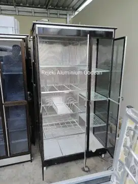 Rak Piring Jumbo Roda bawah keramik