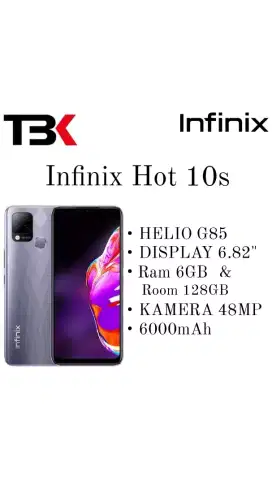 Infinix Hot 10s 6/128GB ORI second