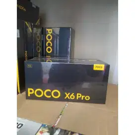 Poco X6 pro 5G 12/512gb baru garansi resmi bisa TT Kredit