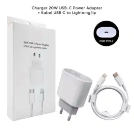 Charger iPhone 11 12 13 pro max 20w USB C to lightning fast charging