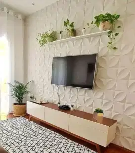 Wall panel dinding 3D