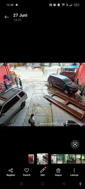 Dijual steam cuci mobil dan motor di karawaci tangerang