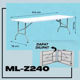 Meja lipat bahan kuat