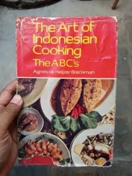 Buku Resep Impor Vintage The Art of Indonesian Cooking 1970s