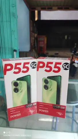 Itel P55 5G 6/128 New Garansi Resmi Itel Indonesia 12 bulan