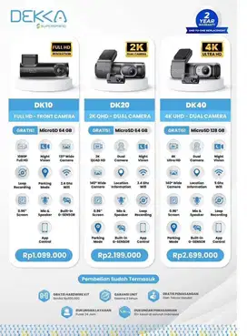 Dashcam camera mobil garansi 2 tahun bayar pasang di rumah