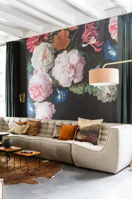 Pesan wallpaper dinding 3d custom toko jual dan pasang gorden murah