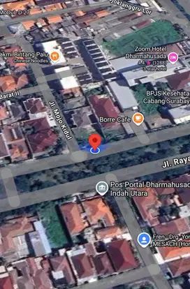 Dijual Tanah Komersial Raya Dharmahusada Langka Hook Siap Bangun