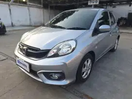 [OLXmobbi]  Honda Brio Satya 1.2 E Bensin-AT 2016 Abu-Abu (UIF)