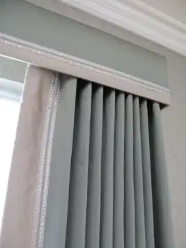 Pasang gordyn gorden hordeng murah vertikal roll blind jasa tirai viv