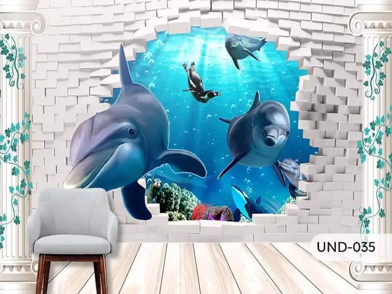 Pesan wallpaper dinding 3d custom toko jual dan pasang gorden murah