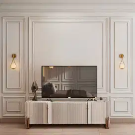 Jasa pemasangan plafon gypsum, wall molding, wpc panel, petisi, cat