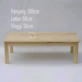 Meja lesehan jati Belanda