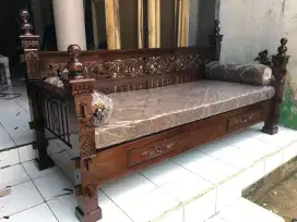 Bale bale sofa jati bagong 2 meter