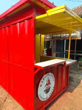 BOOTH KONTAINER/BOOTH CONTAINER MURAH/GEROBAK KONTAINER/GEROBAK