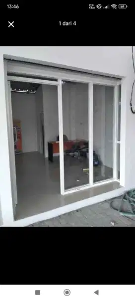 Kusen aluminium jendela dan pintu