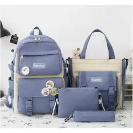 Tas Ransel Tote Sling Bag 4 in 1 Kawaii Version