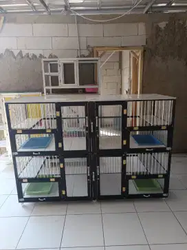 Kandang kucing alumunium