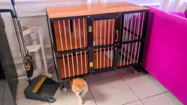 Kandang kucing alumunium