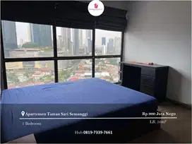 Dijual Apartement Taman Sari Semanggi 1 BR Full Furnished