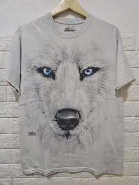 The mountain serigala AOP kaos baju size M