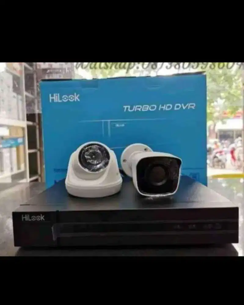 Cctv hikvision incloud pasang
