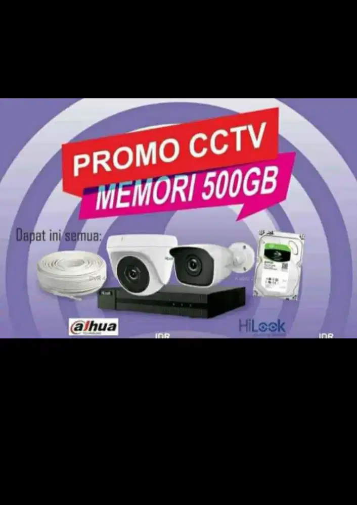 Cctv hikvision jelas gambar