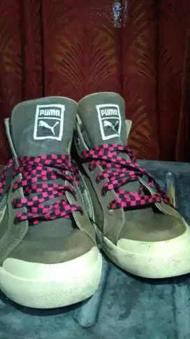 Sepatu 44 puma original siap pakai nego cod rungkut gpl
