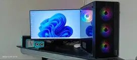 i3 10100 h510m ram16gb ssd240gb PSU CORSAIR CX600w 80+ MSI RX580 8GB