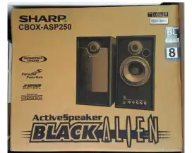 Jual speaker activ Sharp CXBOX ASP-250BL