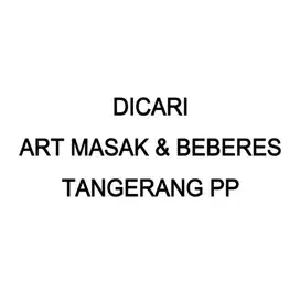 ART MASAK & BEBERES