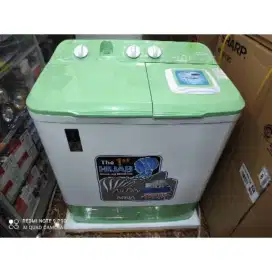 Mesin cuci Aqua 2tabung 8kg