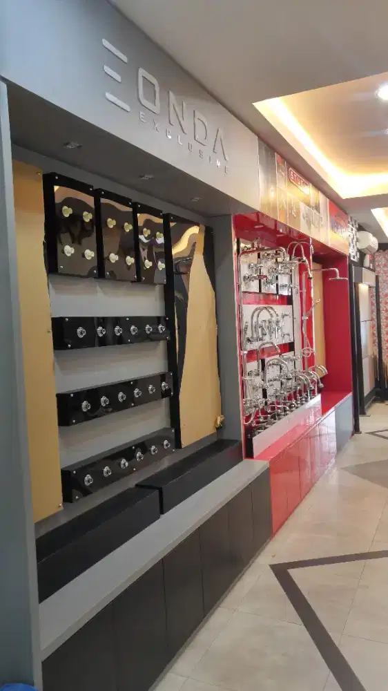 Rak display, Gondola, Island rak