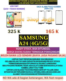 Service HP-Ganti Touchscreen-Baterai LCD Samsung A24 [4G/5G]