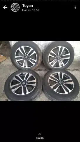 VELG honda CRV prestige ring 18sama ban