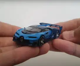 Mini GT 266 Bugatti Vision Gran Turismo 1/64 (Light Blue, Diecast, 64)