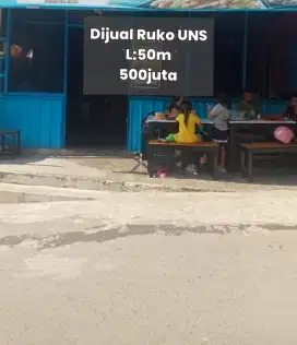 Dijual cepat Tanah UNS L:50m