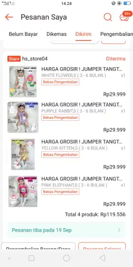 Kutung one set + pita lucu 4 item take all