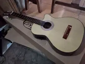 Gitar akustik elektrik new