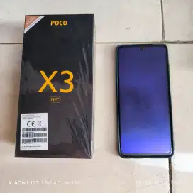 BEKAS HP XIAOMI POCO X3 NFC 8/128 SHADOW GRAY