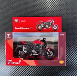 Shell Ducati Monster+ Die Cast Maisto