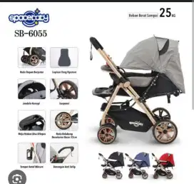 Stroller spacebaby SB 6055 Abu