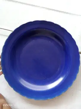 Piring Biru China